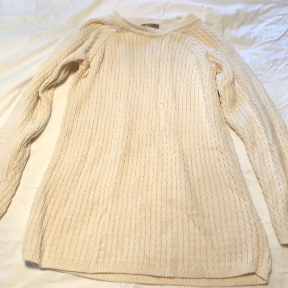 Cream colored sweater